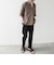 SHIPS any:〈UVカット〉FUTURE LINEN CANVAS リネンライク スキッパー プルオーバーシャツ◇
