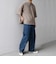 SHIPS any:〈UVカット〉FUTURE LINEN CANVAS リネンライク スキッパー プルオーバーシャツ◇