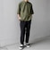 SHIPS any:〈UVカット〉FUTURE LINEN CANVAS リネンライク スキッパー プルオーバーシャツ◇