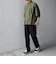 SHIPS any:〈UVカット〉FUTURE LINEN CANVAS リネンライク スキッパー プルオーバーシャツ◇