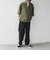 SHIPS any:〈UVカット〉FUTURE LINEN CANVAS リネンライク スキッパー プルオーバーシャツ◇