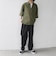 SHIPS any:〈UVカット〉FUTURE LINEN CANVAS リネンライク スキッパー プルオーバーシャツ◇