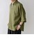 SHIPS any:〈UVカット〉FUTURE LINEN CANVAS リネンライク スキッパー プルオーバーシャツ◇