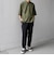 SHIPS any:〈UVカット〉FUTURE LINEN CANVAS リネンライク スキッパー プルオーバーシャツ◇