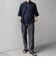 SHIPS any:〈UVカット〉FUTURE LINEN CANVAS リネンライク スキッパー プルオーバーシャツ◇