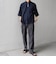 SHIPS any:〈UVカット〉FUTURE LINEN CANVAS リネンライク スキッパー プルオーバーシャツ◇