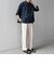 SHIPS any:〈UVカット〉FUTURE LINEN CANVAS リネンライク スキッパー プルオーバーシャツ◇