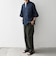 SHIPS any:〈UVカット〉FUTURE LINEN CANVAS リネンライク スキッパー プルオーバーシャツ◇