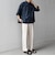 SHIPS any:〈UVカット〉FUTURE LINEN CANVAS リネンライク スキッパー プルオーバーシャツ◇