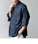 SHIPS any:〈UVカット〉FUTURE LINEN CANVAS リネンライク スキッパー プルオーバーシャツ◇