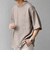 SHIPS any:〈UVカット〉FUTURE LINEN CANVAS リネンライク デザイン リブ ポケット Tシャツ◇