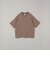 SHIPS any:〈UVカット〉FUTURE LINEN CANVAS リネンライク デザイン リブ ポケット Tシャツ◇