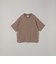 SHIPS any:〈UVカット〉FUTURE LINEN CANVAS リネンライク デザイン リブ ポケット Tシャツ◇