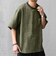 SHIPS any:〈UVカット〉FUTURE LINEN CANVAS リネンライク デザイン リブ ポケット Tシャツ◇