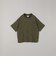 SHIPS any:〈UVカット〉FUTURE LINEN CANVAS リネンライク デザイン リブ ポケット Tシャツ◇