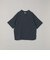 SHIPS any:〈UVカット〉FUTURE LINEN CANVAS リネンライク デザイン リブ ポケット Tシャツ◇
