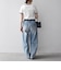 〈洗濯機可能〉テレコ リブ バイカラー ショートスリーブ TEE