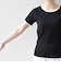 〈洗濯機可能〉テレコ リブ バイカラー ショートスリーブ TEE