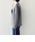 【WEB限定】〈手洗い可能〉ダンボール ノーカラー コート◇