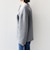 【WEB限定】〈手洗い可能〉ダンボール ノーカラー コート◇
