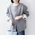 【WEB限定】〈手洗い可能〉ダンボール ノーカラー コート◇