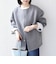 【WEB限定】〈手洗い可能〉ダンボール ノーカラー コート◇