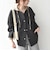【WEB限定】〈手洗い可能〉ダンボール ノーカラー コート◇