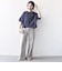 【WEB限定】〈接触冷感〉オーガニック コットン フリル TEE