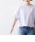 【WEB限定】〈接触冷感〉オーガニック コットン フリル TEE