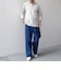SHIPS any:〈洗濯機可能〉コットン/リネン 7分袖 スキッパー プルオーバー シャツ 26SS◇