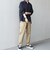 SHIPS any:〈洗濯機可能〉コットン/リネン 7分袖 スキッパー プルオーバー シャツ 26SS◇