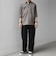 SHIPS any:〈洗濯機可能〉コットン/リネン 7分袖 スキッパー プルオーバー シャツ 26SS◇