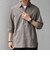 SHIPS any:〈洗濯機可能〉コットン/リネン 7分袖 スキッパー プルオーバー シャツ 26SS◇