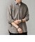 SHIPS any:〈洗濯機可能〉コットン/リネン 7分袖 スキッパー プルオーバー シャツ 26SS◇