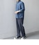 SHIPS any:〈洗濯機可能〉コットン/リネン 7分袖 スキッパー プルオーバー シャツ 26SS◇