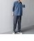 SHIPS any:〈洗濯機可能〉コットン/リネン 7分袖 スキッパー プルオーバー シャツ 26SS◇