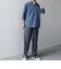 SHIPS any:〈洗濯機可能〉コットン/リネン 7分袖 スキッパー プルオーバー シャツ 26SS◇