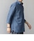 SHIPS any:〈洗濯機可能〉コットン/リネン 7分袖 スキッパー プルオーバー シャツ 26SS◇