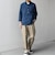 SHIPS any:〈洗濯機可能〉コットン/リネン 7分袖 スキッパー プルオーバー シャツ 26SS◇