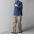 SHIPS any:〈洗濯機可能〉コットン/リネン 7分袖 スキッパー プルオーバー シャツ 26SS◇