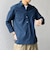 SHIPS any:〈洗濯機可能〉コットン/リネン 7分袖 スキッパー プルオーバー シャツ 26SS◇