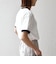【SHIPS any別注】THE KNiTS:〈洗濯機可能〉ロゴ プリント リンガー TEE