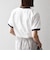 【SHIPS any別注】THE KNiTS:〈洗濯機可能〉ロゴ プリント リンガー TEE