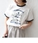 【SHIPS any別注】THE KNiTS:〈洗濯機可能〉ロゴ プリント リンガー TEE