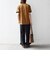 【SHIPS any別注】THE KNiTS:〈洗濯機可能〉ロゴ プリント リンガー TEE