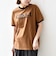 【SHIPS any別注】THE KNiTS:〈洗濯機可能〉ロゴ プリント リンガー TEE