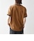 【SHIPS any別注】THE KNiTS:〈洗濯機可能〉ロゴ プリント リンガー TEE