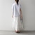 【SHIPS any別注】THE KNiTS:〈洗濯機可能〉ラウンドヘム プリント ショート TEE