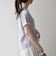 【SHIPS any別注】THE KNiTS:〈洗濯機可能〉ラウンドヘム プリント ショート TEE