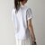 【SHIPS any別注】THE KNiTS:〈洗濯機可能〉ラウンドヘム プリント ショート TEE